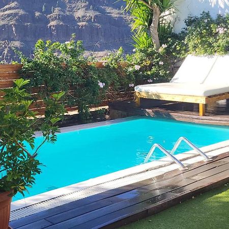Casa Agustin Pool 27 ºc Villa Fátaga Eksteriør bilde