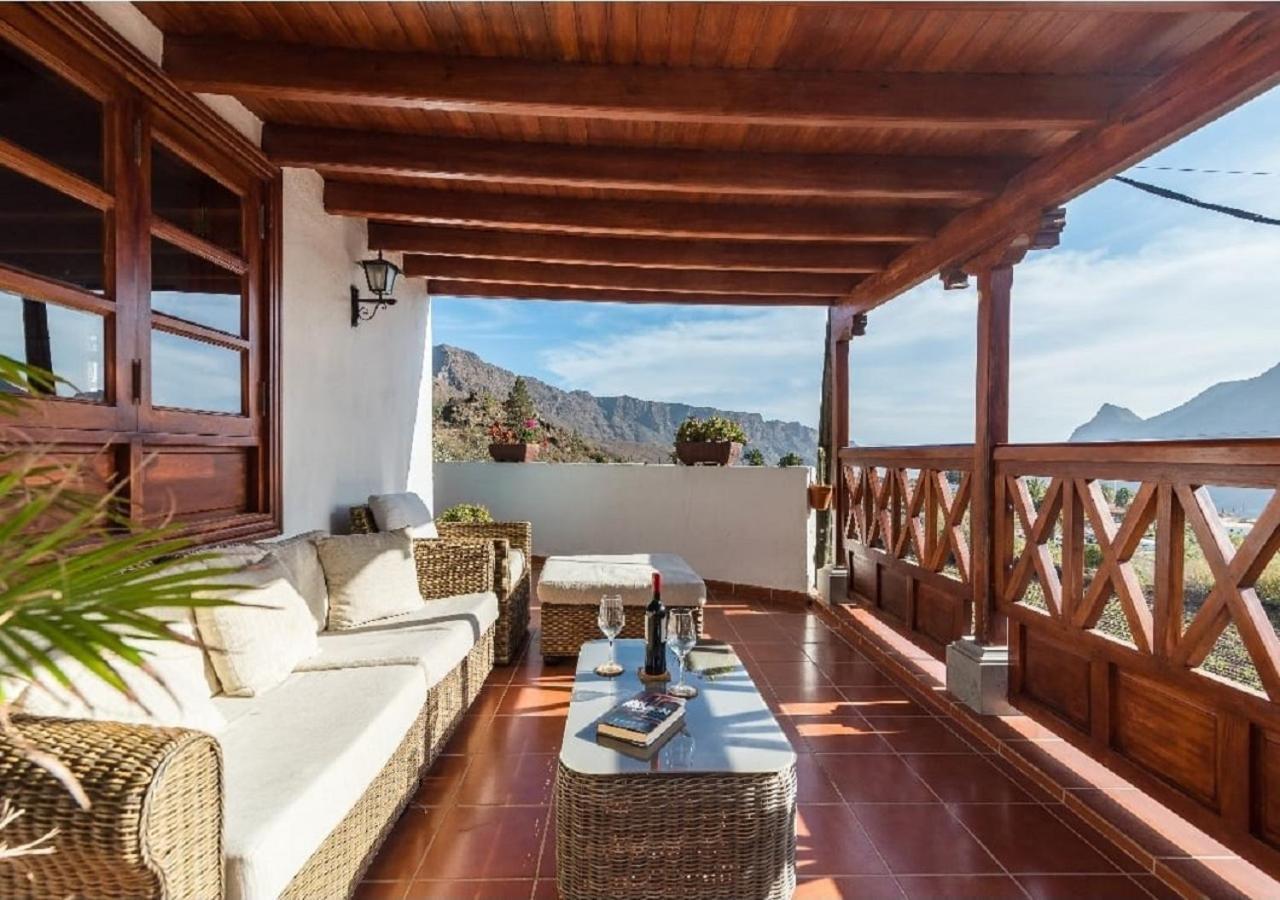 Casa Agustin Pool 27 ºc Villa Fátaga Eksteriør bilde