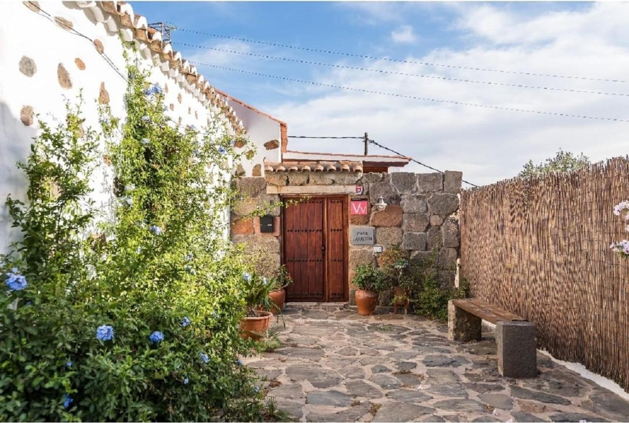 Casa Agustin Pool 27 ºc Villa Fátaga Eksteriør bilde