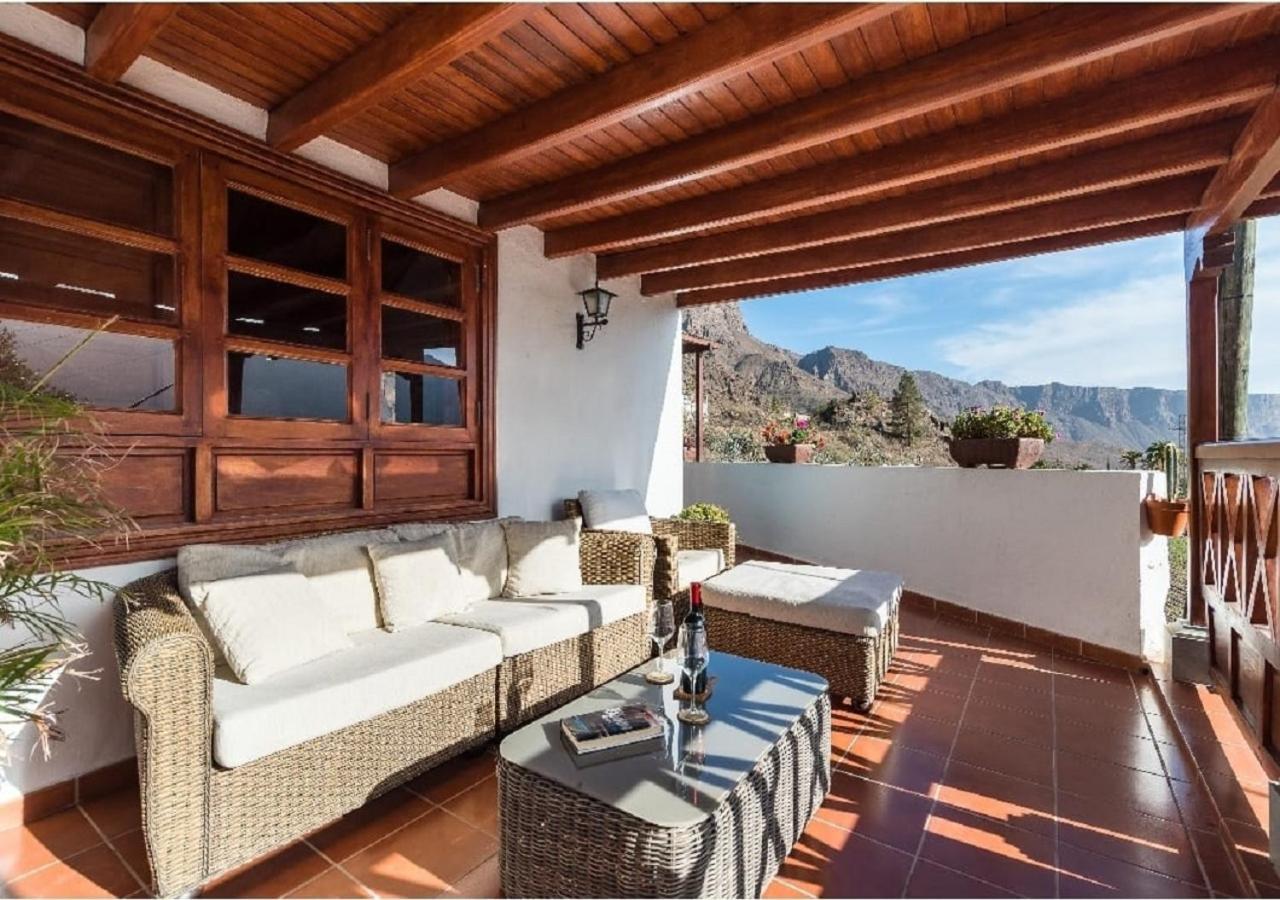 Casa Agustin Pool 27 ºc Villa Fátaga Eksteriør bilde
