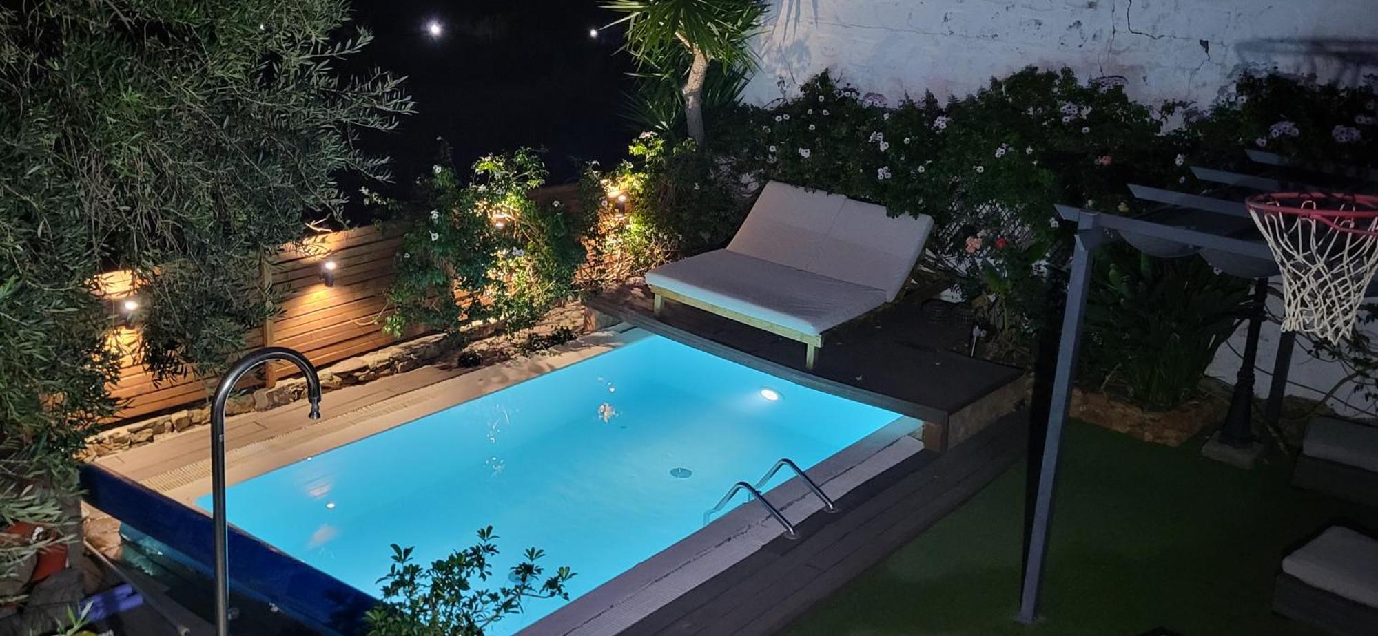 Casa Agustin Pool 27 ºc Villa Fátaga Eksteriør bilde