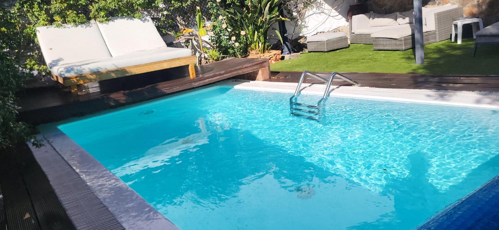 Casa Agustin Pool 27 ºc Villa Fátaga Eksteriør bilde