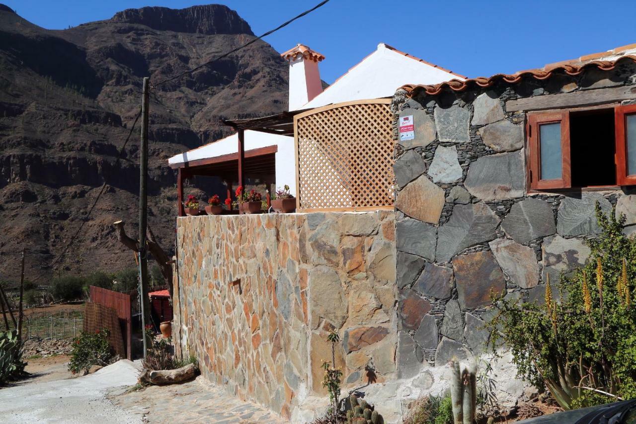 Casa Agustin Pool 27 ºc Villa Fátaga Eksteriør bilde