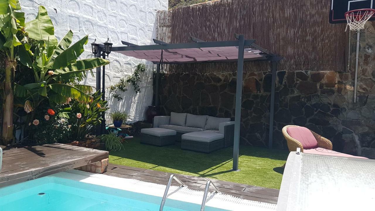 Casa Agustin Pool 27 ºc Villa Fátaga Eksteriør bilde